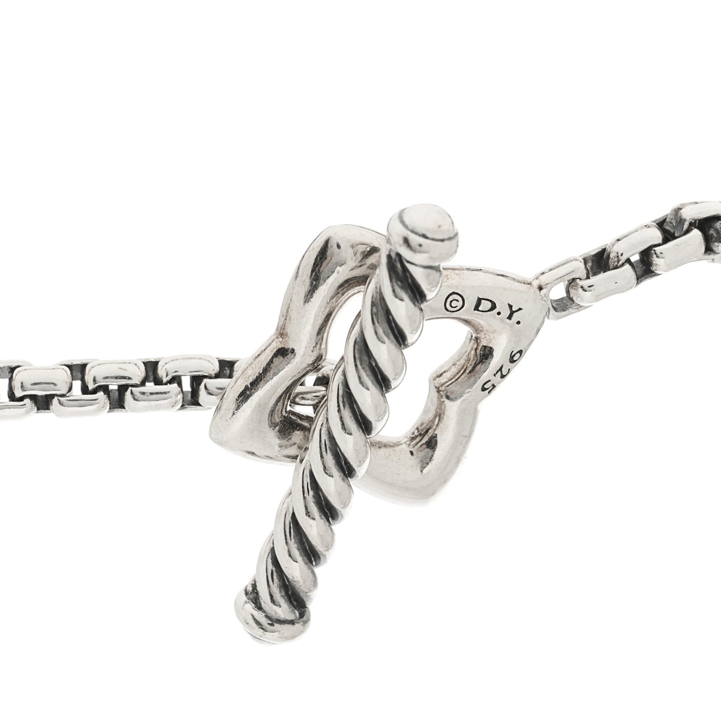 Sterling Silver 25mm Quatrefoil Chain Necklace