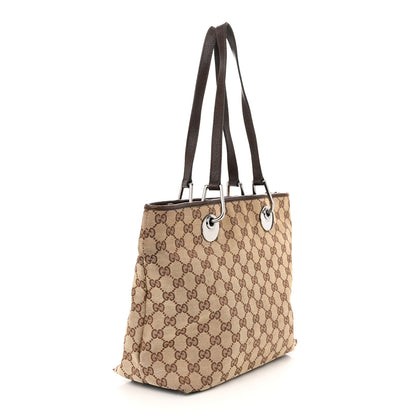 Gucci Monogram Eclipse Tote Brown 3 of 15