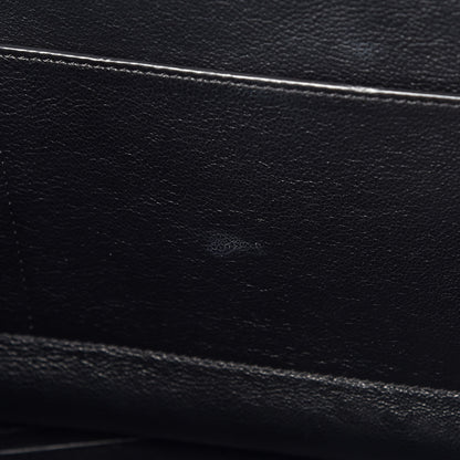 Celine Drummed Calfskin Suede Medium Trapeze Black 8 of 10