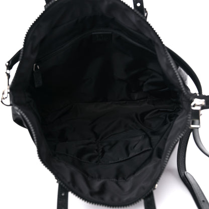 Gucci Nylon Monogram Tote Black 5 of 10