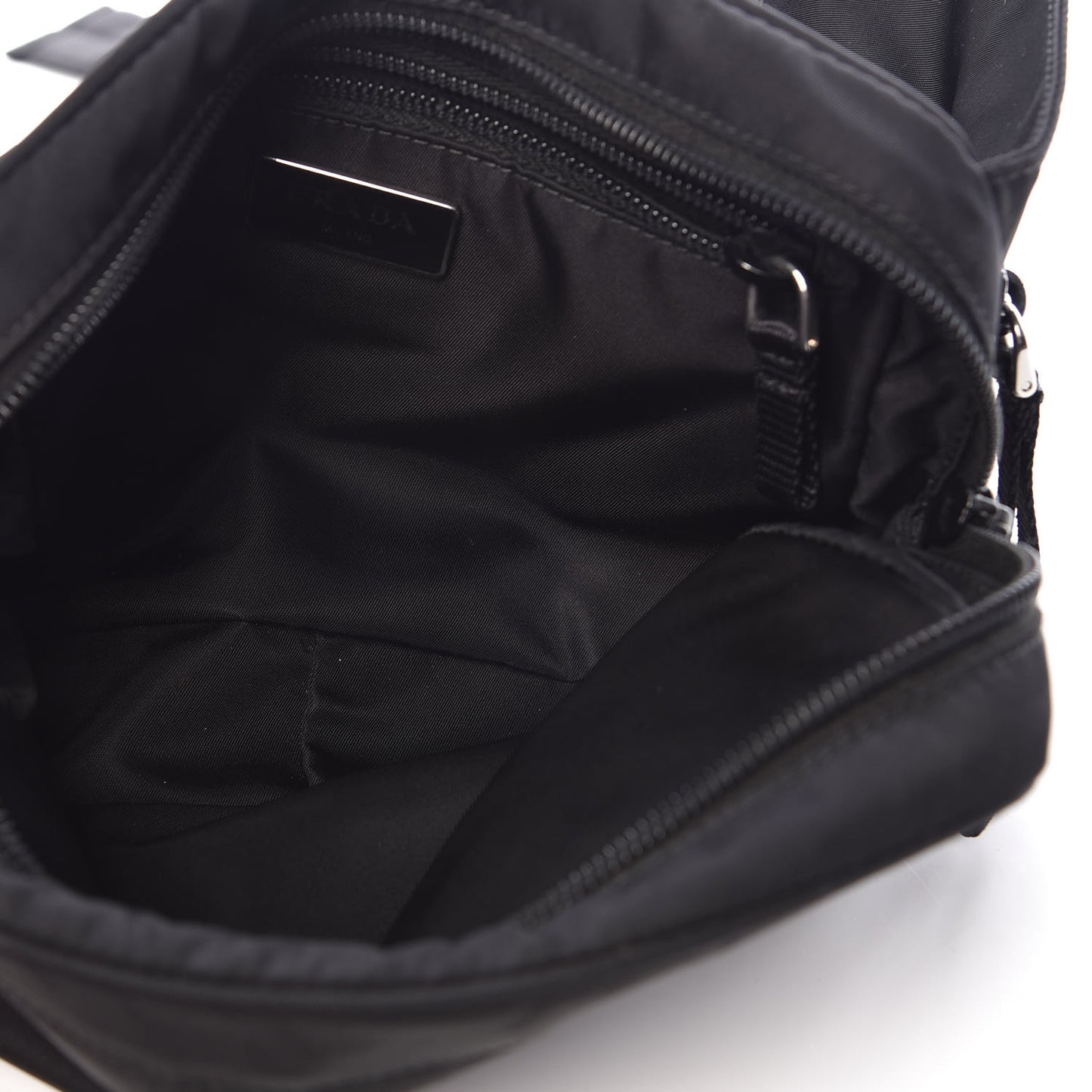 Tessuto Nylon Belt Bag Black