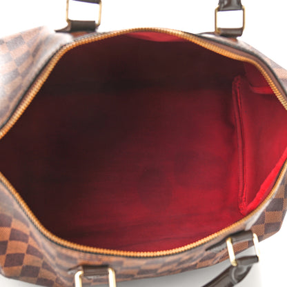 Louis Vuitton Damier Ebene Speedy 35 5 of 17