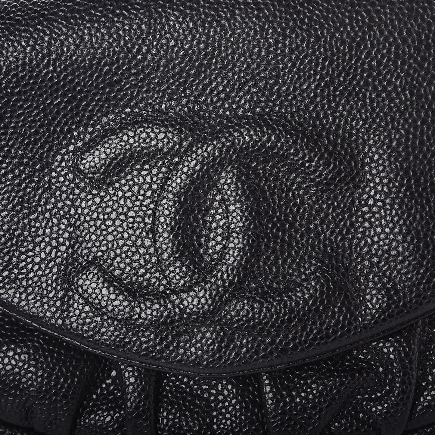 Caviar Half Moon Wallet On Chain WOC Black