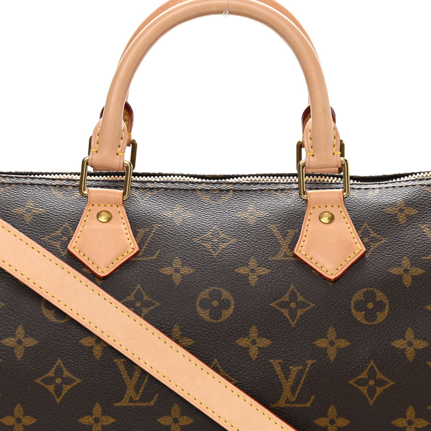 Louis Vuitton Monogram Speedy Bandouliere 35 8 of 10