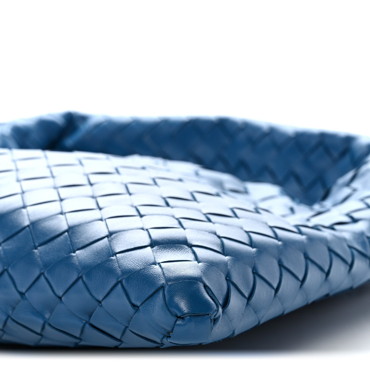 Bottega Veneta Calfskin Intrecciato Small Hop Deep Pacific 10 of 10
