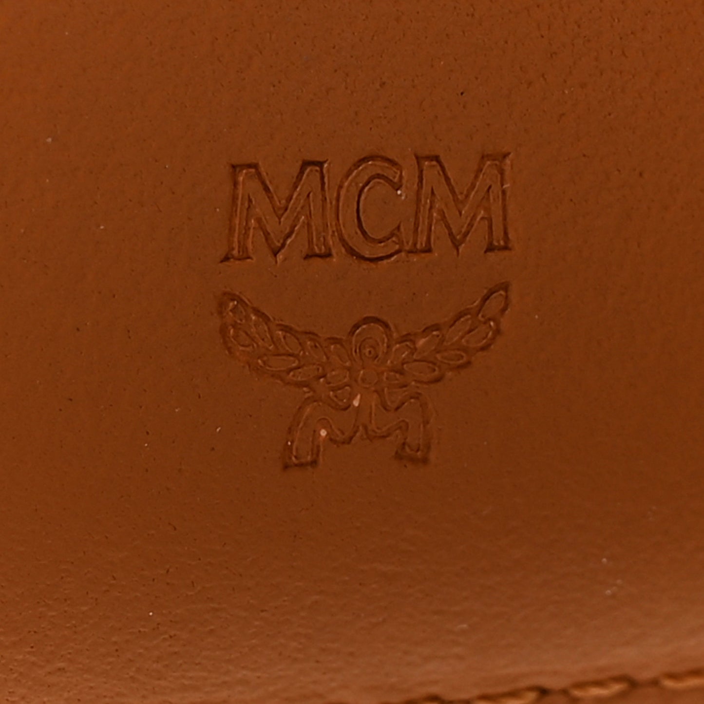 Visetos Bi-Fold Long Wallet Cognac