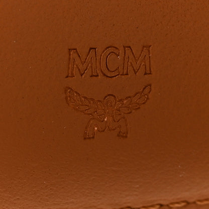 MCM Visetos Bi-Fold Long Wallet Cognac 6 of 7