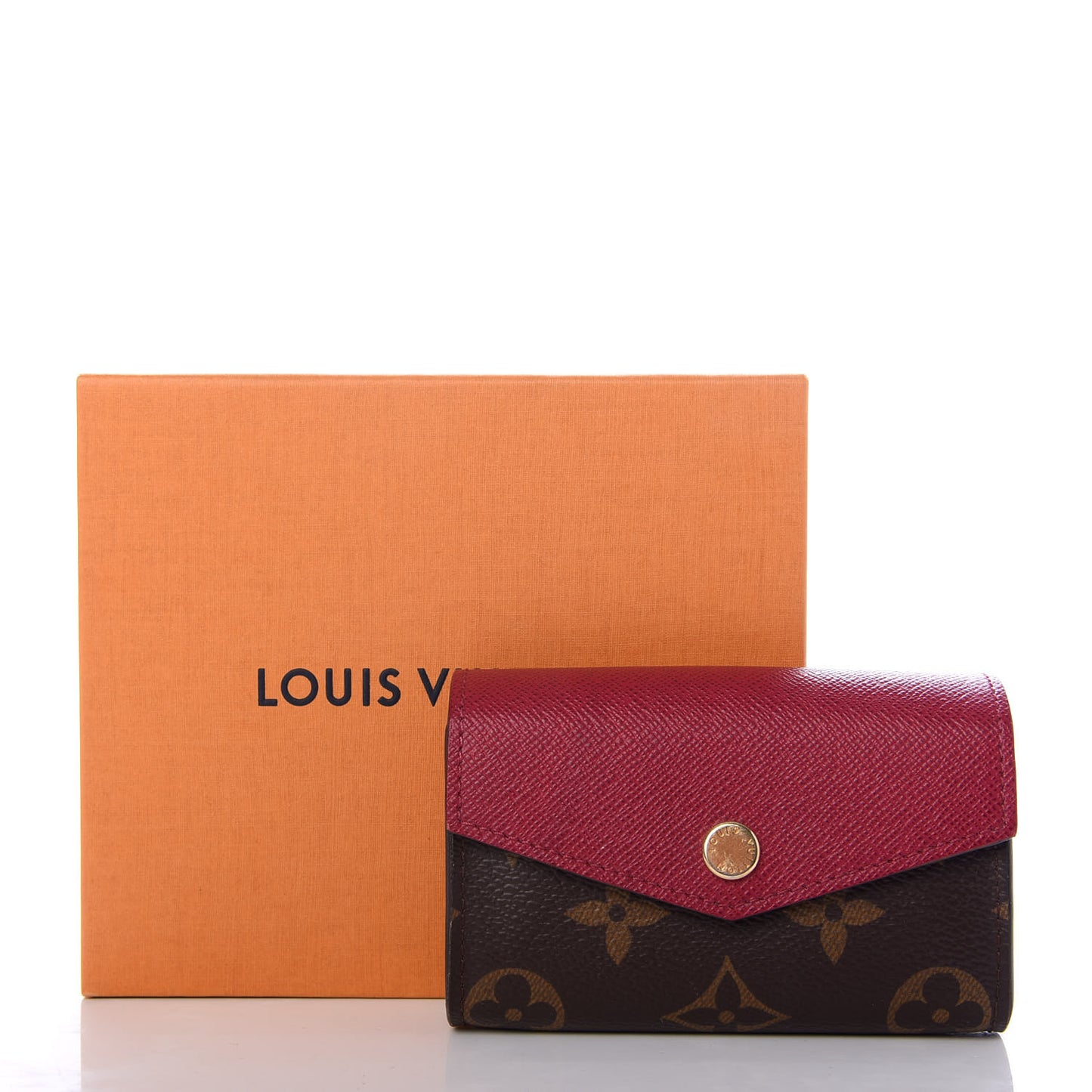 Monogram Sarah Multicartes Fuchsia