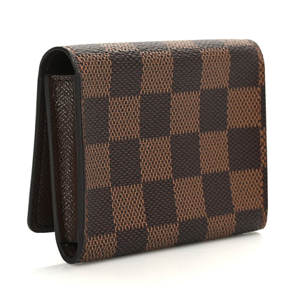 Louis Vuitton Damier Ebene Business Card Holder 3 of 6