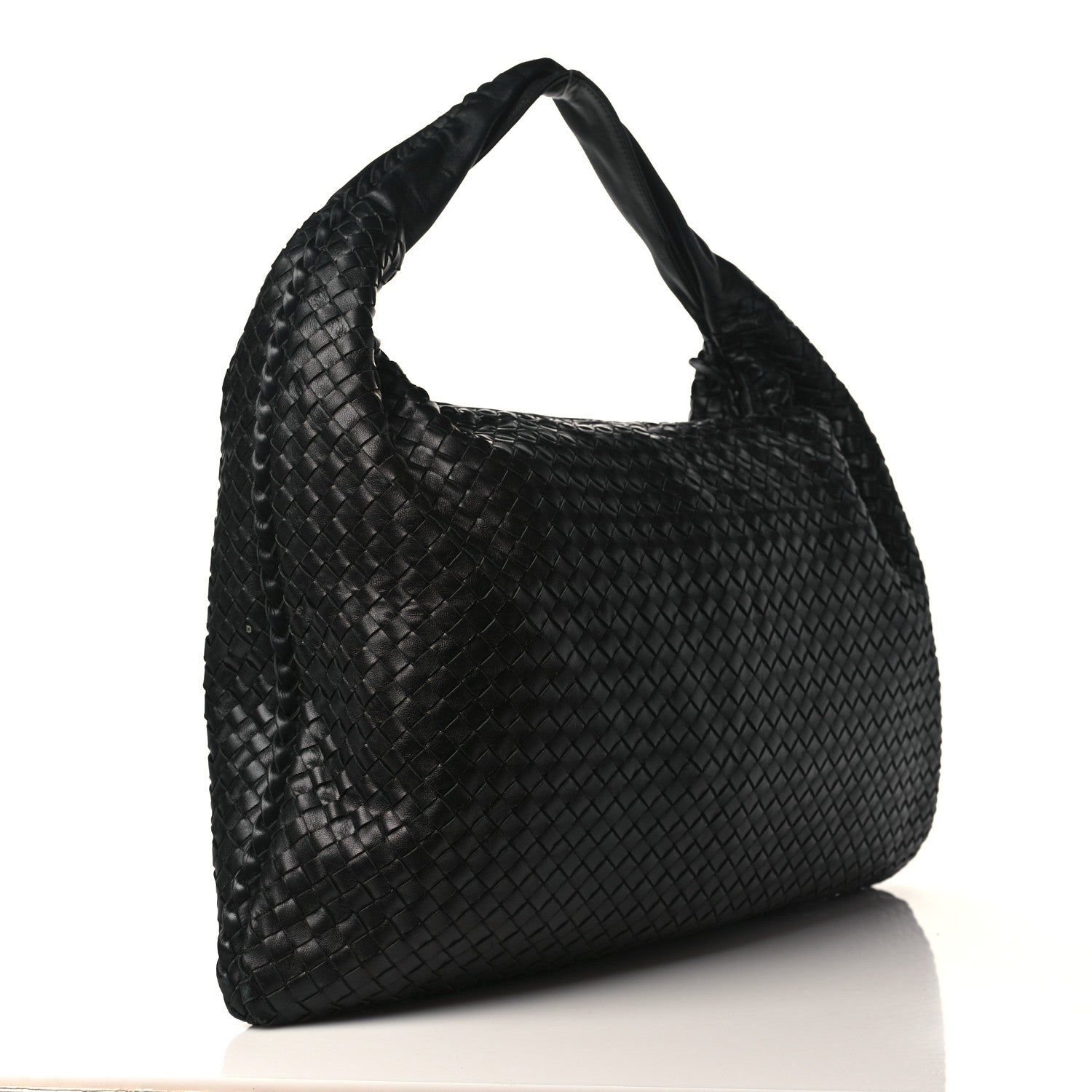Bottega Veneta Nappa Intrecciato Large Veneta Hobo Black 3 of 11