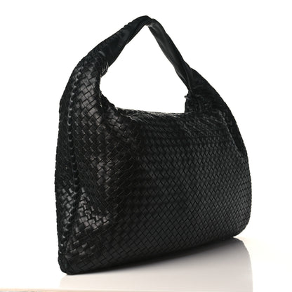 Bottega Veneta Nappa Intrecciato Large Veneta Hobo Black 3 of 11