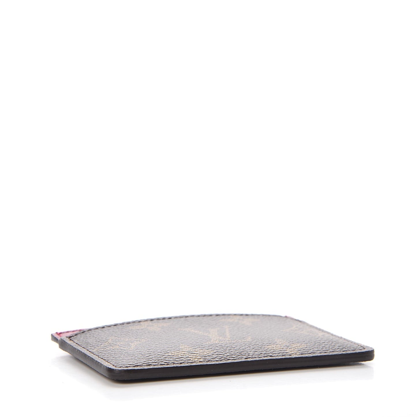 Monogram Card Holder Fuchsia