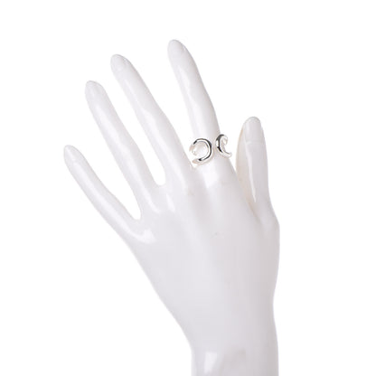 Hermes Sterling Silver Small Lima Ring 53 6.25 2 of 5