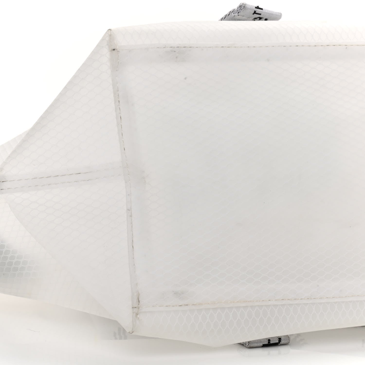 Off-White Nylon Sculpture Tote Bag White 8 of 11