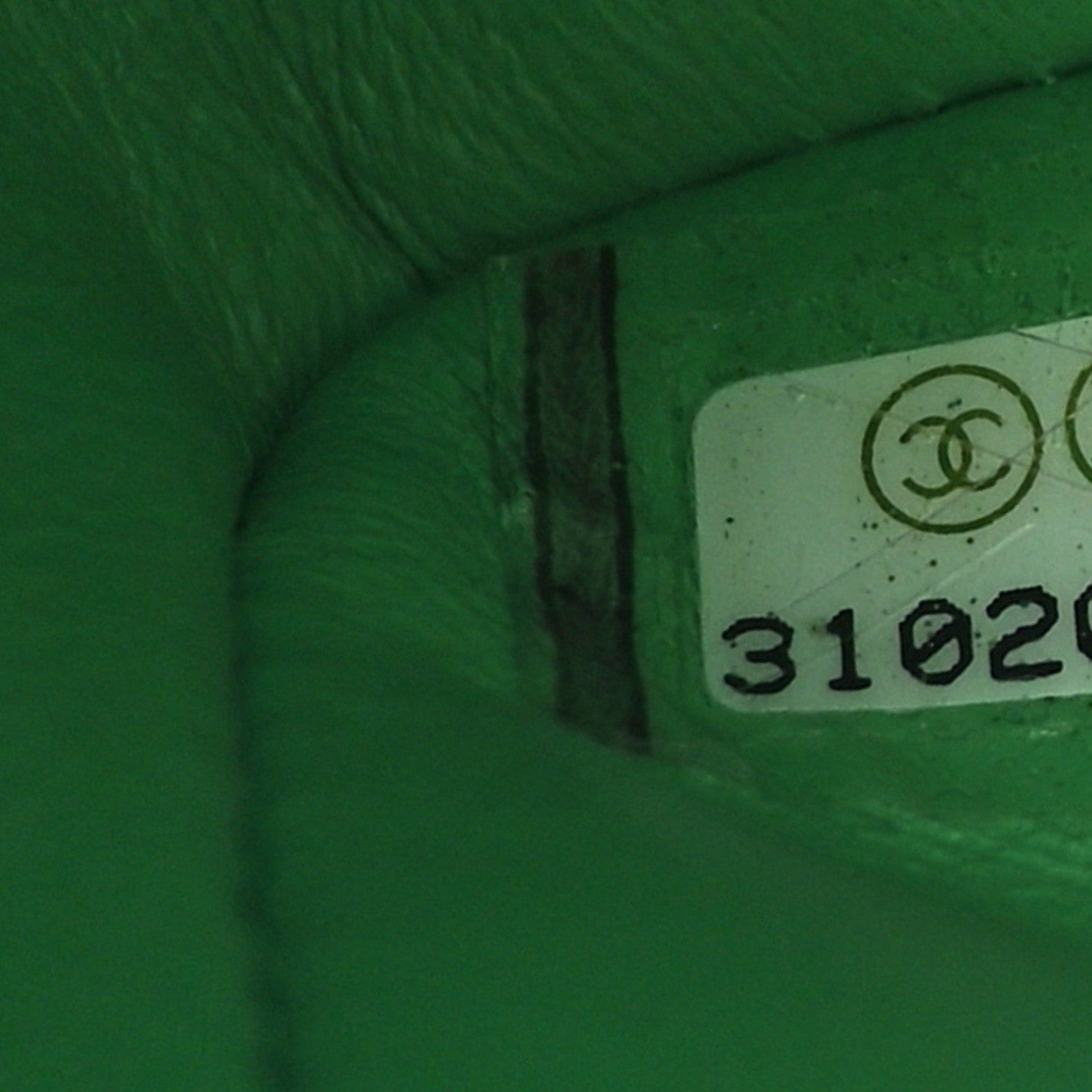 Chanel Caviar Quilted Medium Double Flap Green 7 of 11