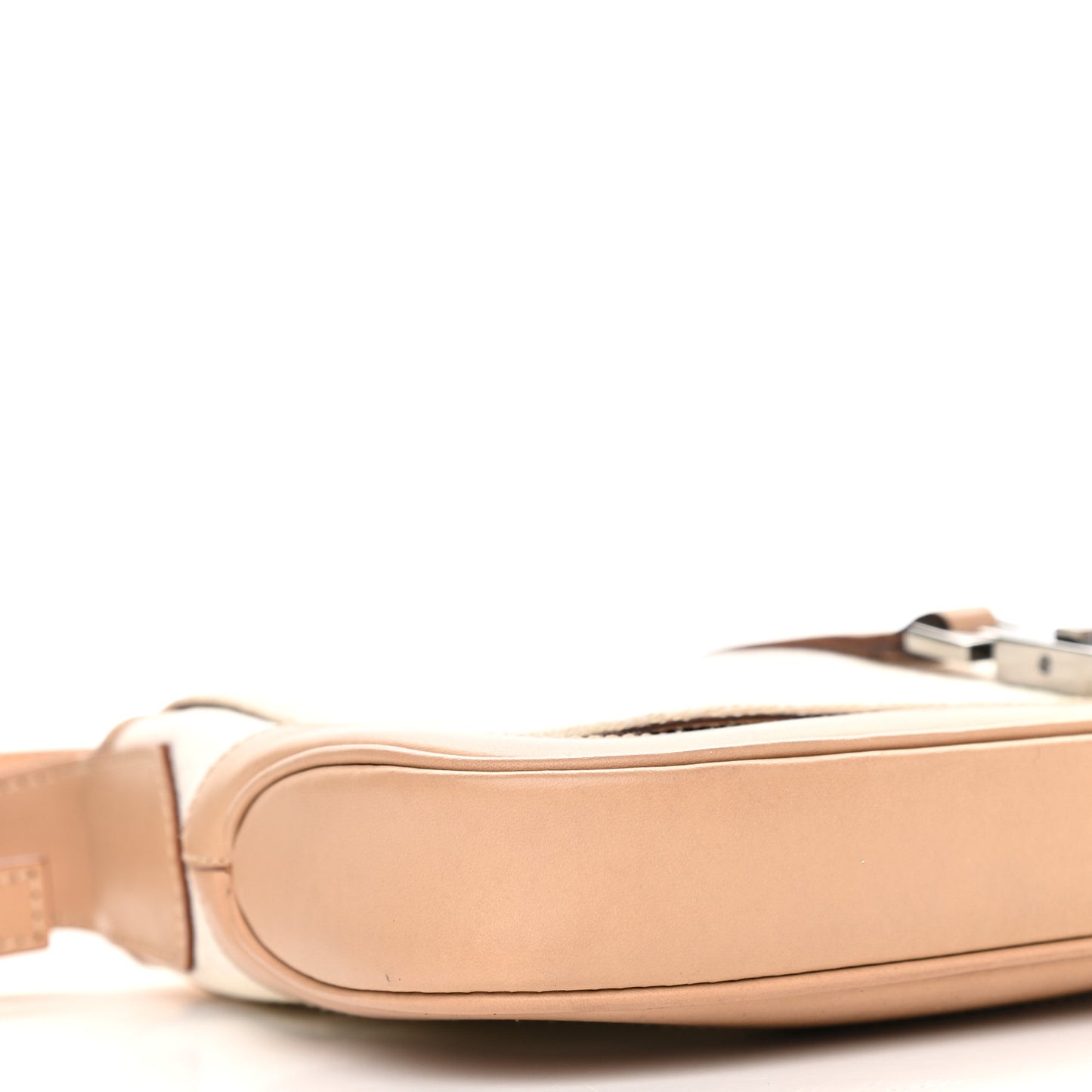 Monogram Small Jackie O Hobo White Brown