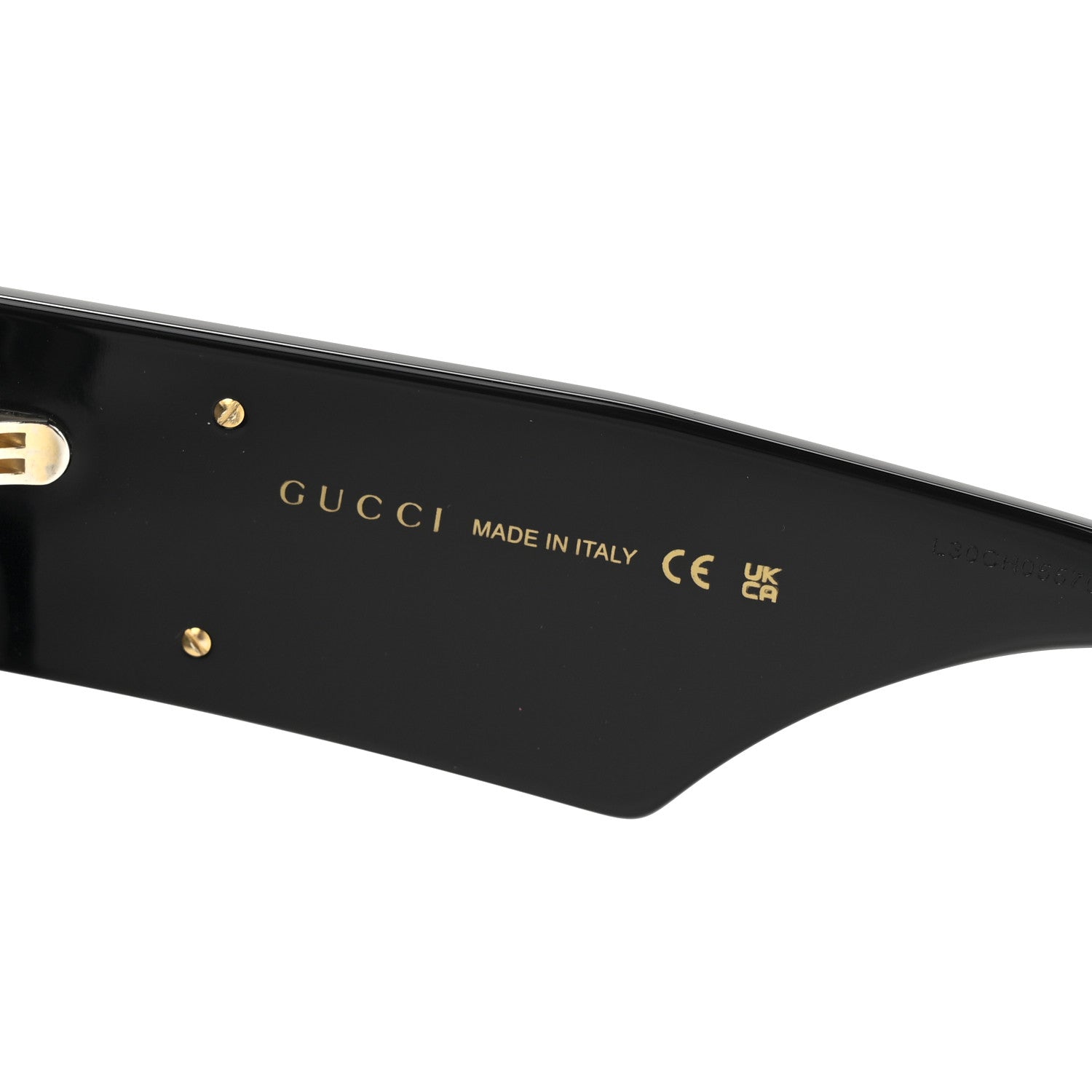 Gucci Acetate Square Frame Sunglasses GG0956S Black 6 of 8