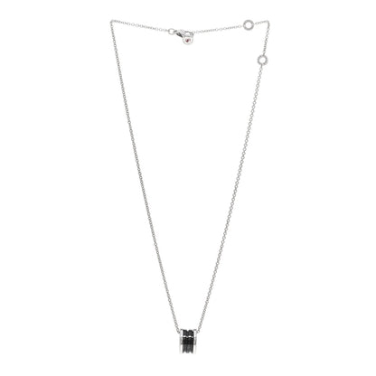 Bulgari Sterling Silver Ceramic Save The Children Pendant Necklace 3 of 6