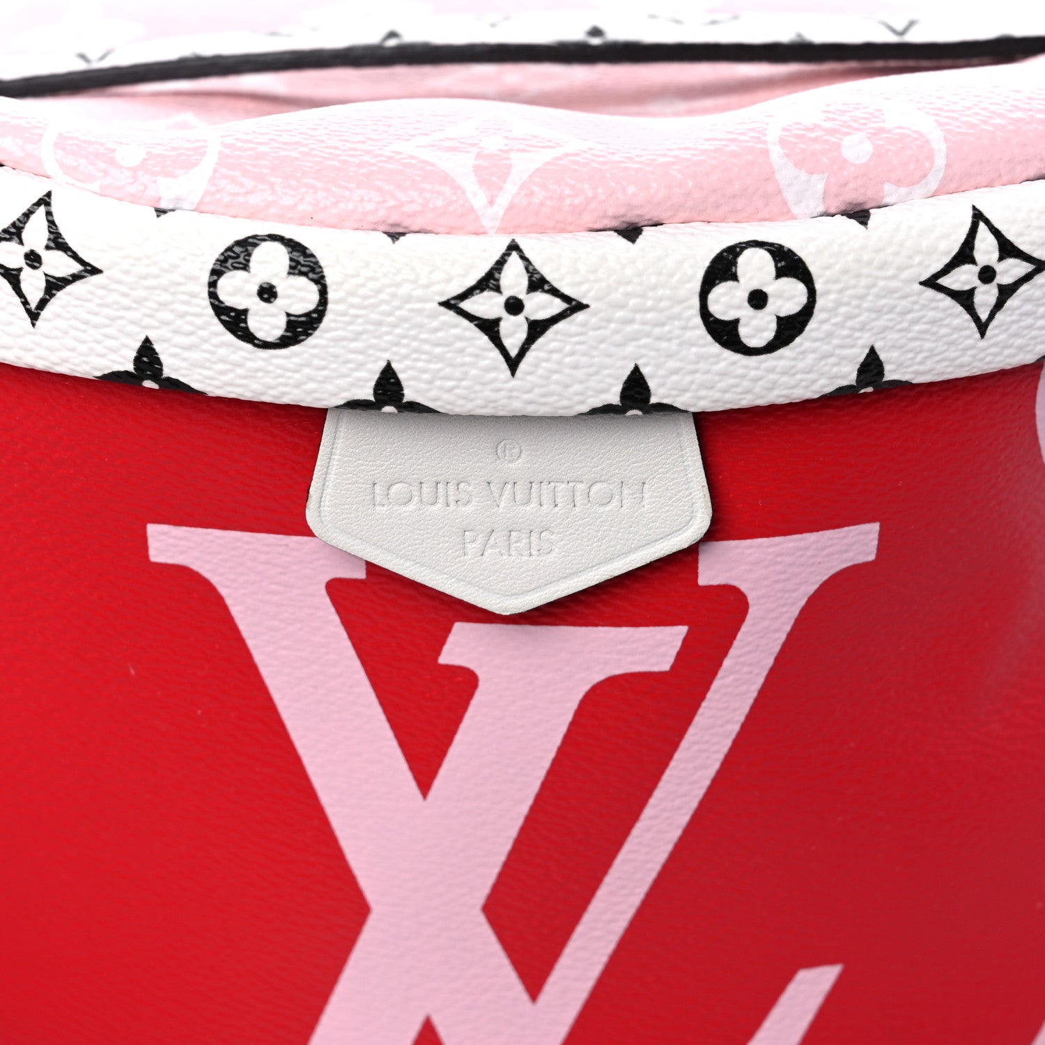 Louis Vuitton Monogram Giant Bumbag Rouge 9 of 10