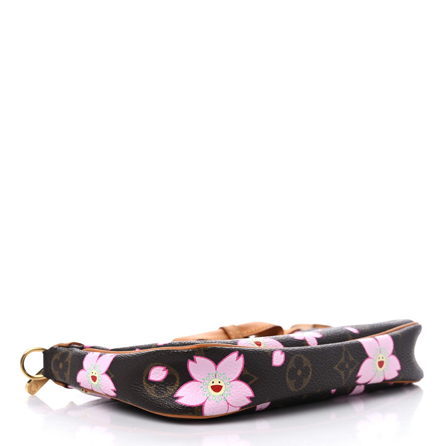 Louis Vuitton Monogram Cherry Blossom Pochette Accessories Brown 4 of 14