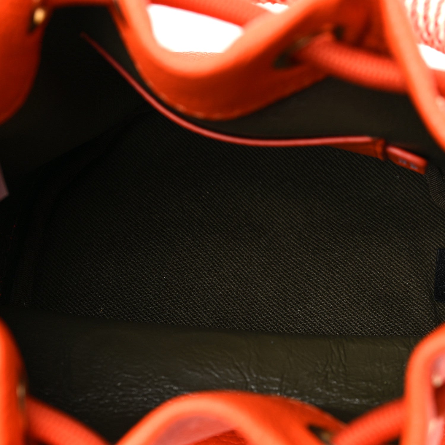 Marc Jacobs Grained Calfskin The Bucket Bag Orange 5 of 8