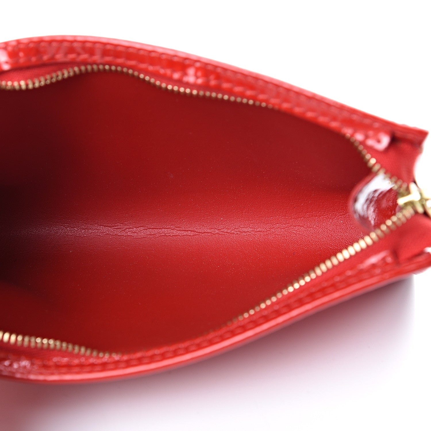 Louis Vuitton Vernis Petit Bucket 23 Pochette Red 4 of 8