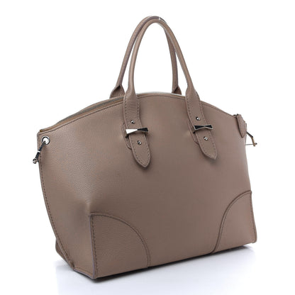 Alexander McQueen Grained Calfskin Legend Satchel Pearl 3 of 12