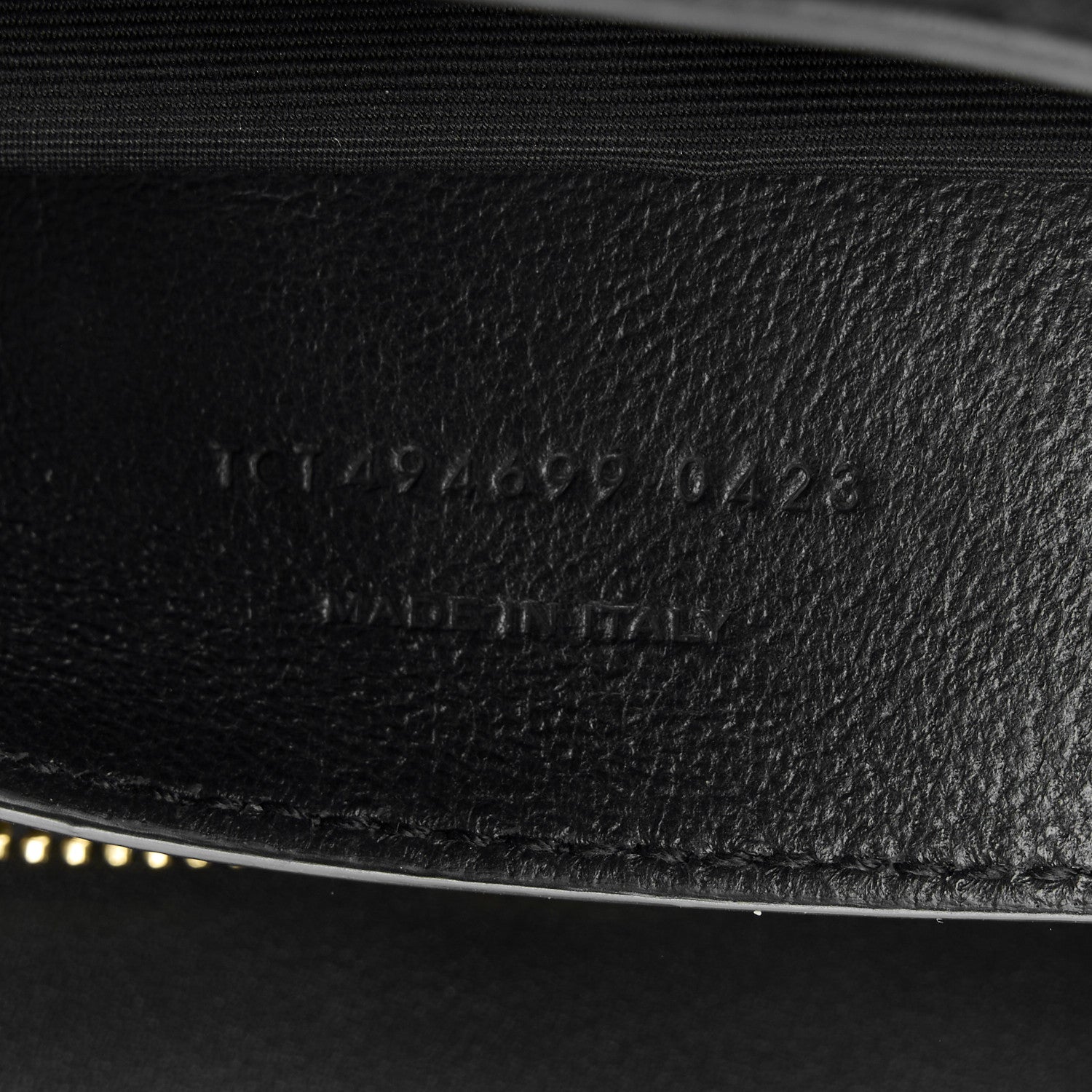 Saint Laurent Cotton Gauze Y Quilted Monogram Small Loulou Chain Satchel Black 8 of 11