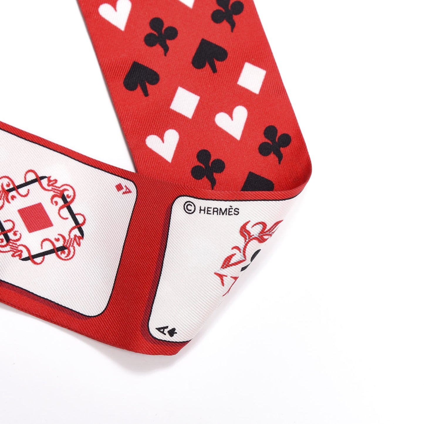 Silk Jeu de Cartes Twilly Rouge Black Ardoise