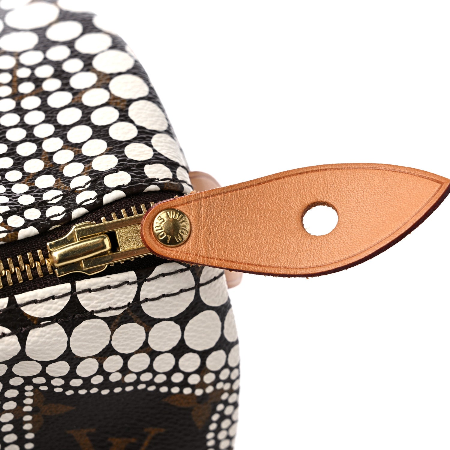 Louis Vuitton Monogram Kusama Town Speedy 30 White 11 of 13