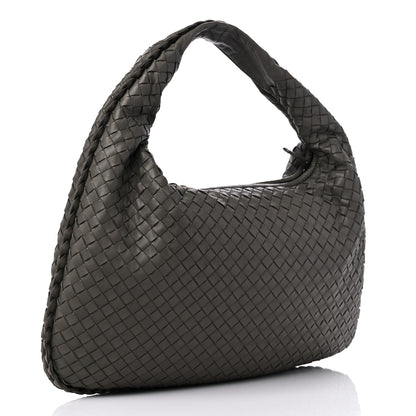 Bottega Veneta Nappa Intrecciato Small Veneta Hobo Grey 2 of 8