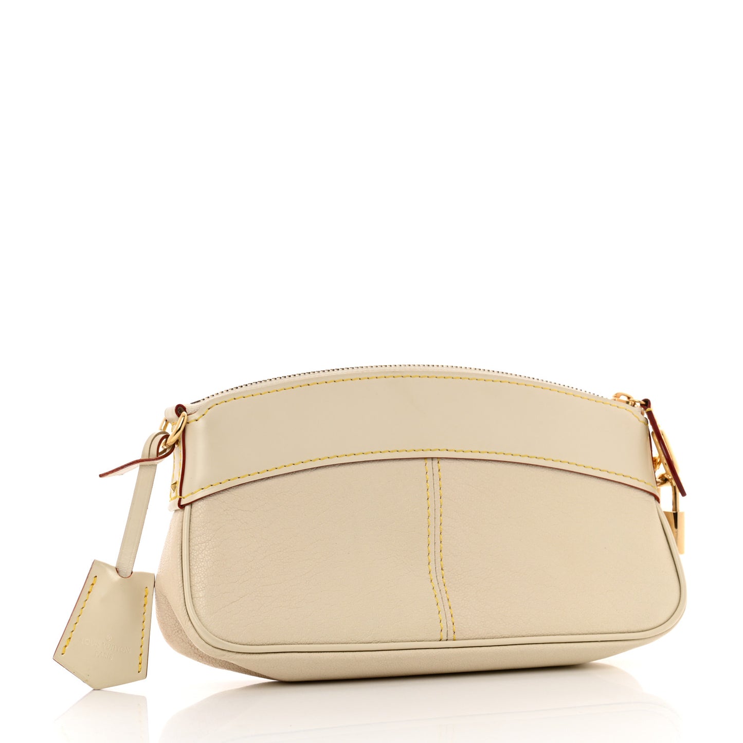 Suhali Lockit Clutch White