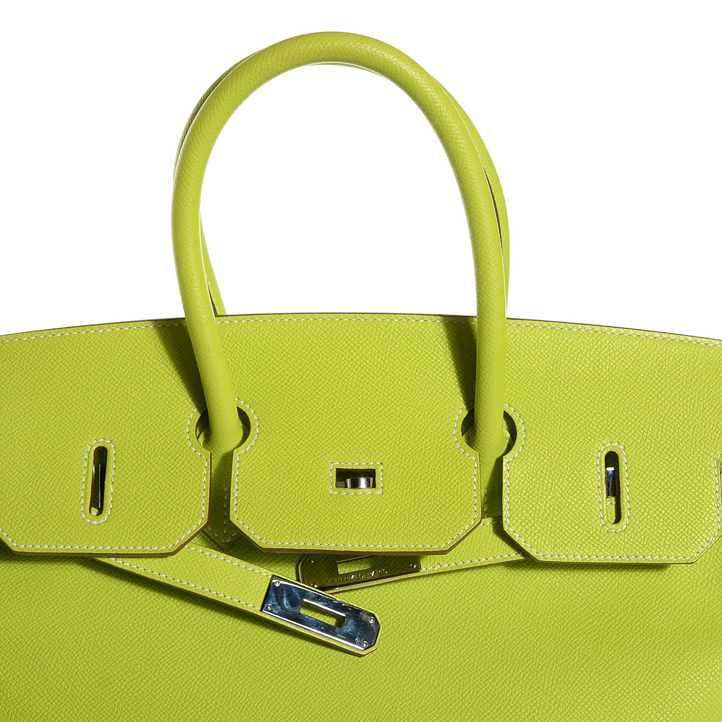 Epsom Candy Birkin 35 Kiwi Lichen