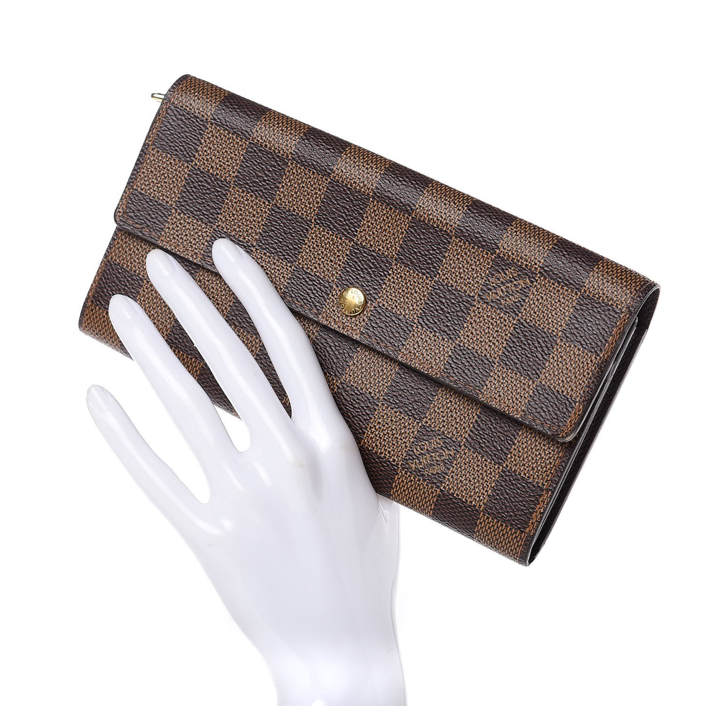 Damier Ebene Sarah Wallet