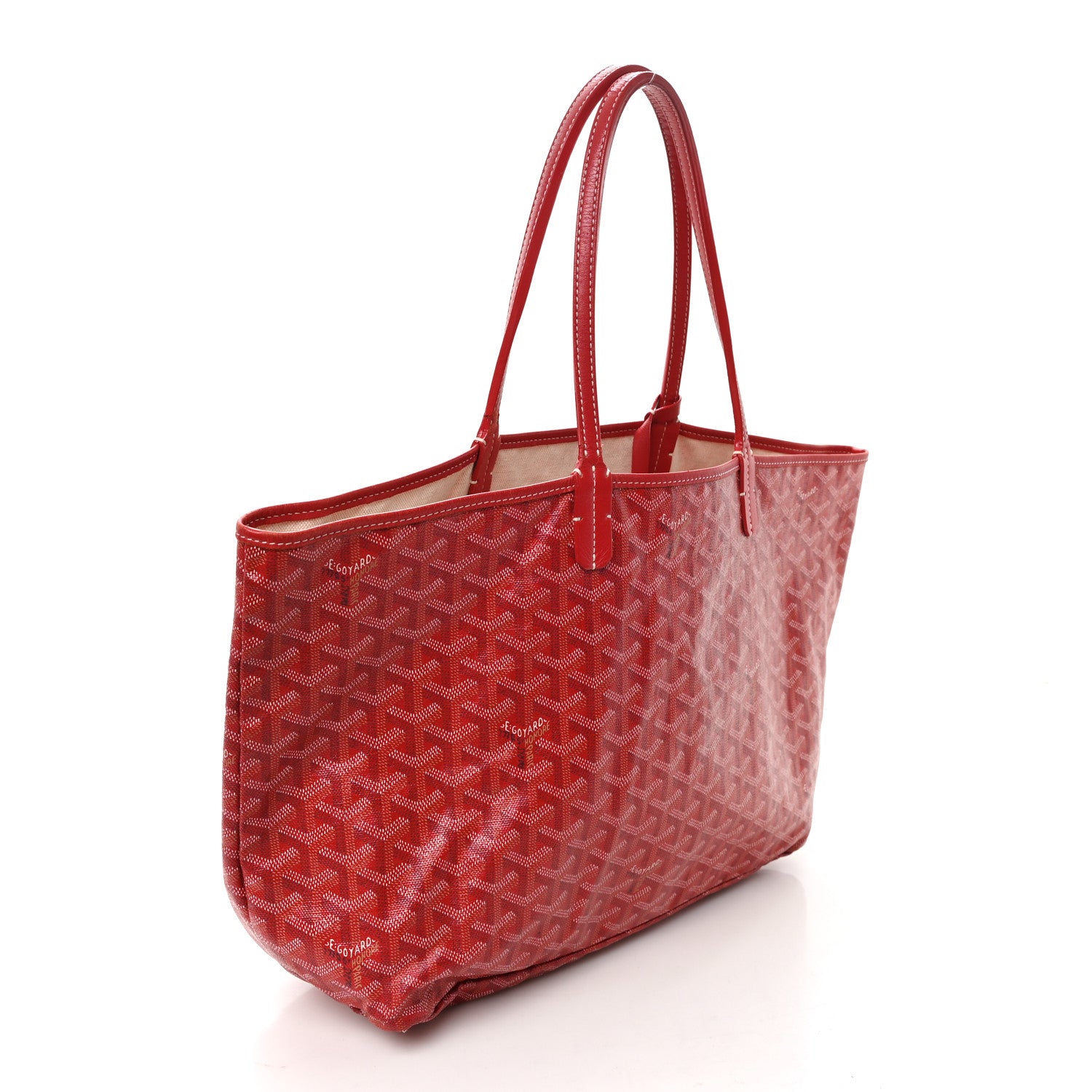 Goyard Goyardine Saint Louis PM Red 4 of 12