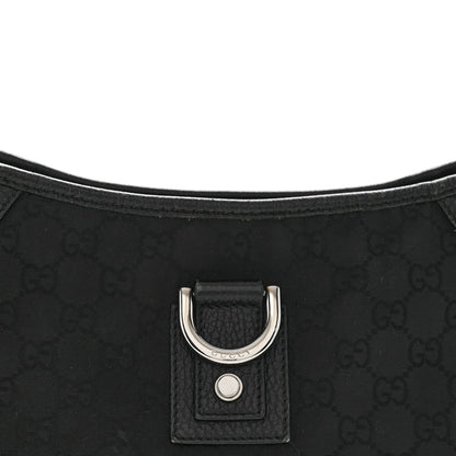 Gucci Monogram D Ring Abbey Pochette Black 8 of 12