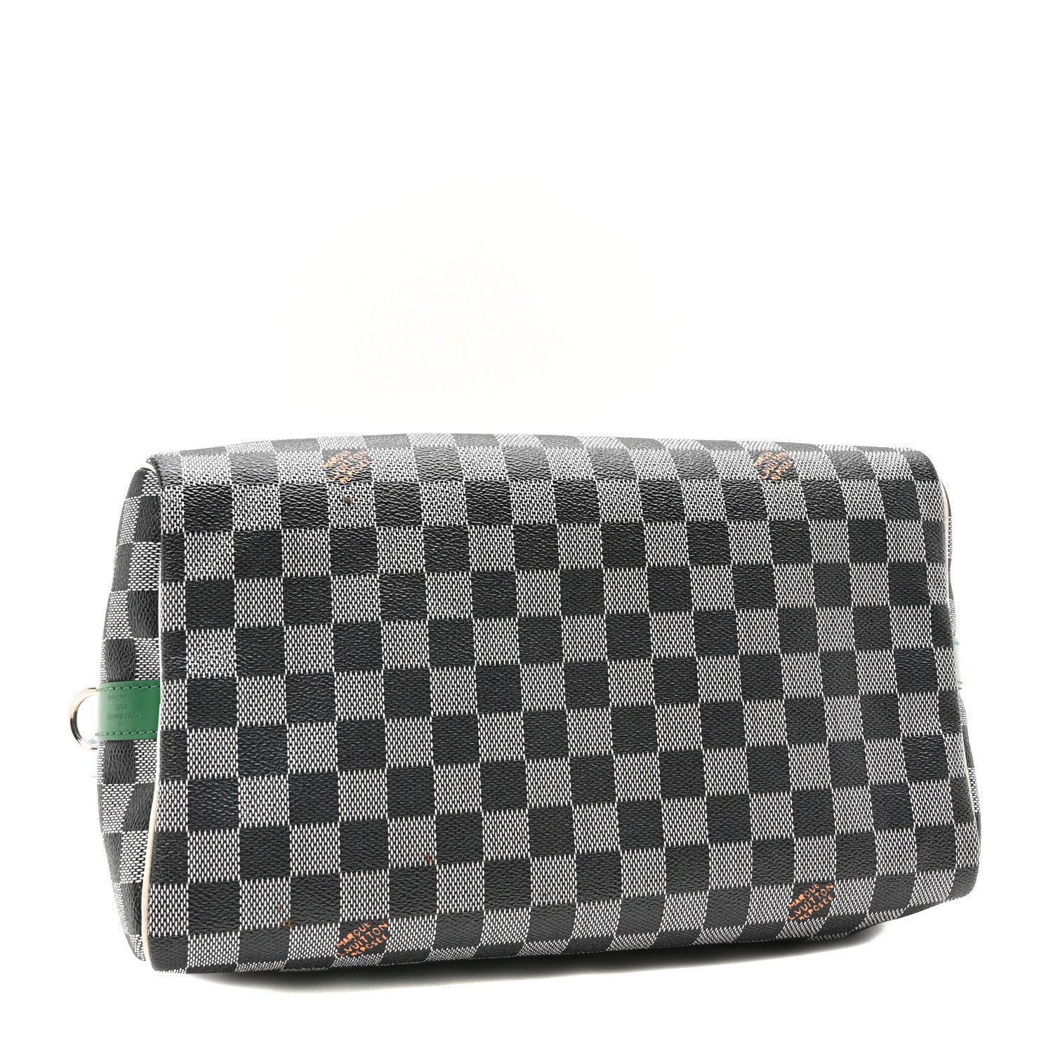 Louis Vuitton Damier Speedy Bandouliere 30 Black White 3 of 8