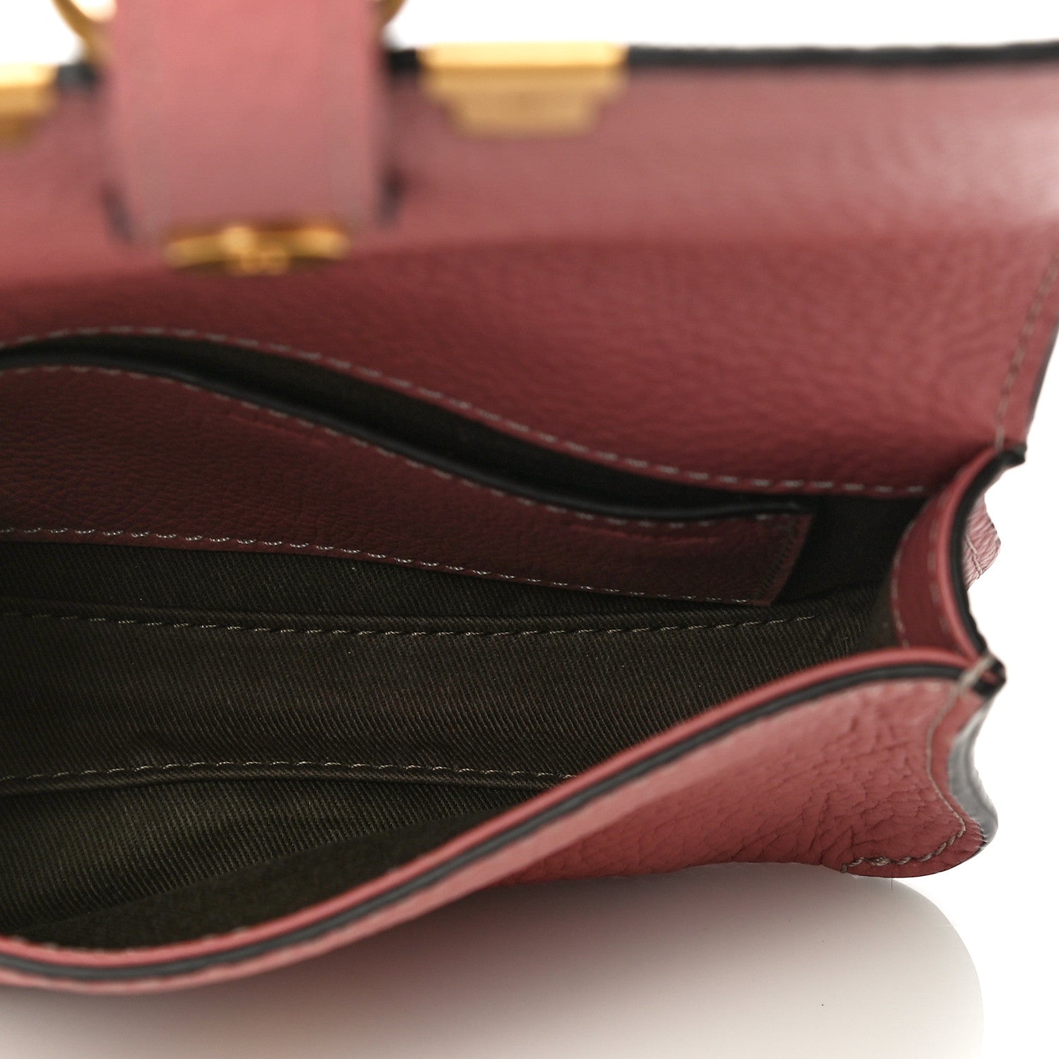 Chloe Calfskin Marcie Convertible Belt Bag Rusty Pink 10 of 14