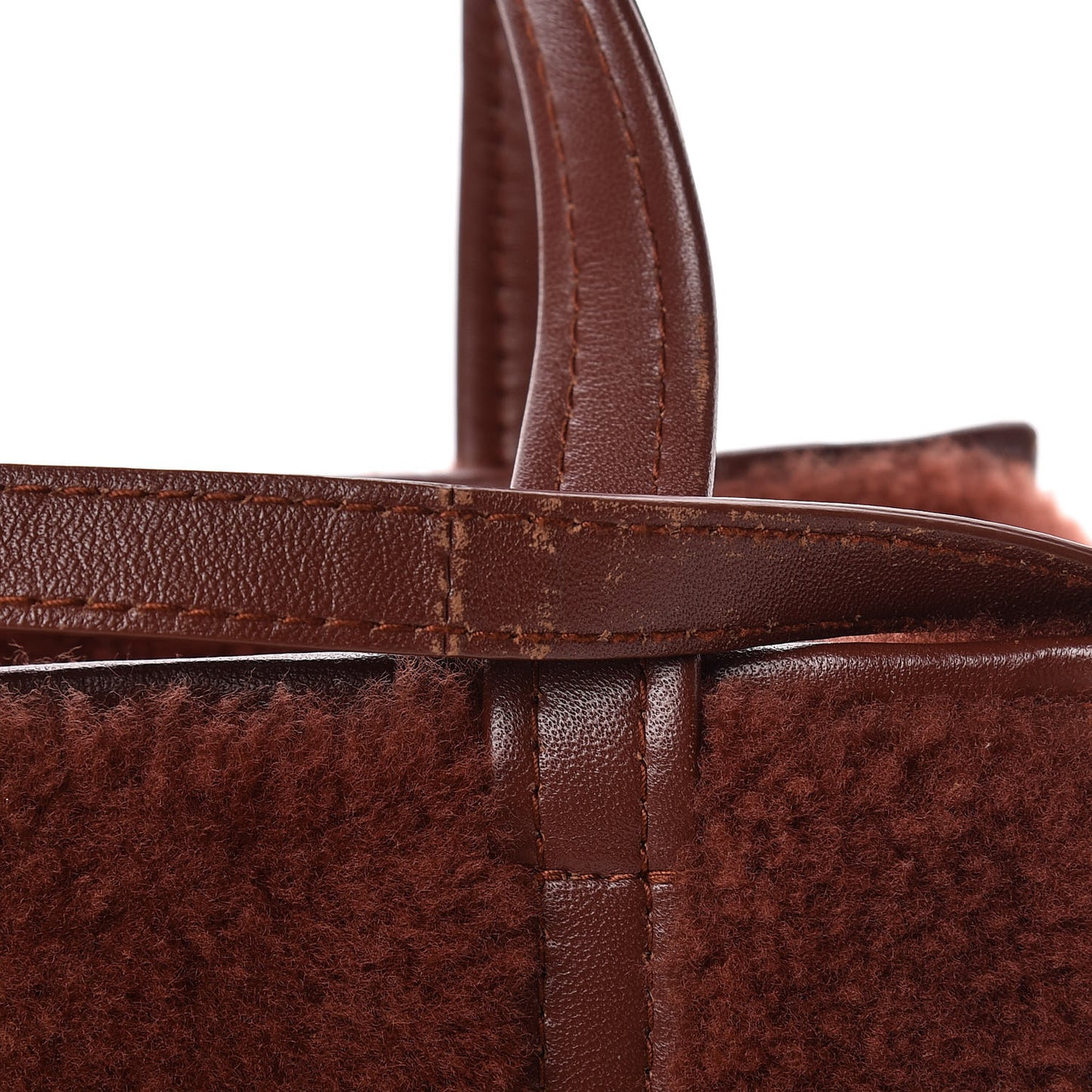 Shearling XS Bazar Shopper Tote