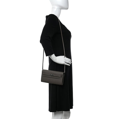 Hermes Epsom Kelly To Go Wallet Etain 2 of 10