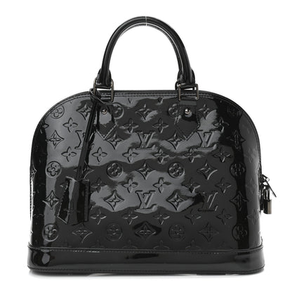 Louis Vuitton Vernis Alma PM Noir Magnetique 1 of 9