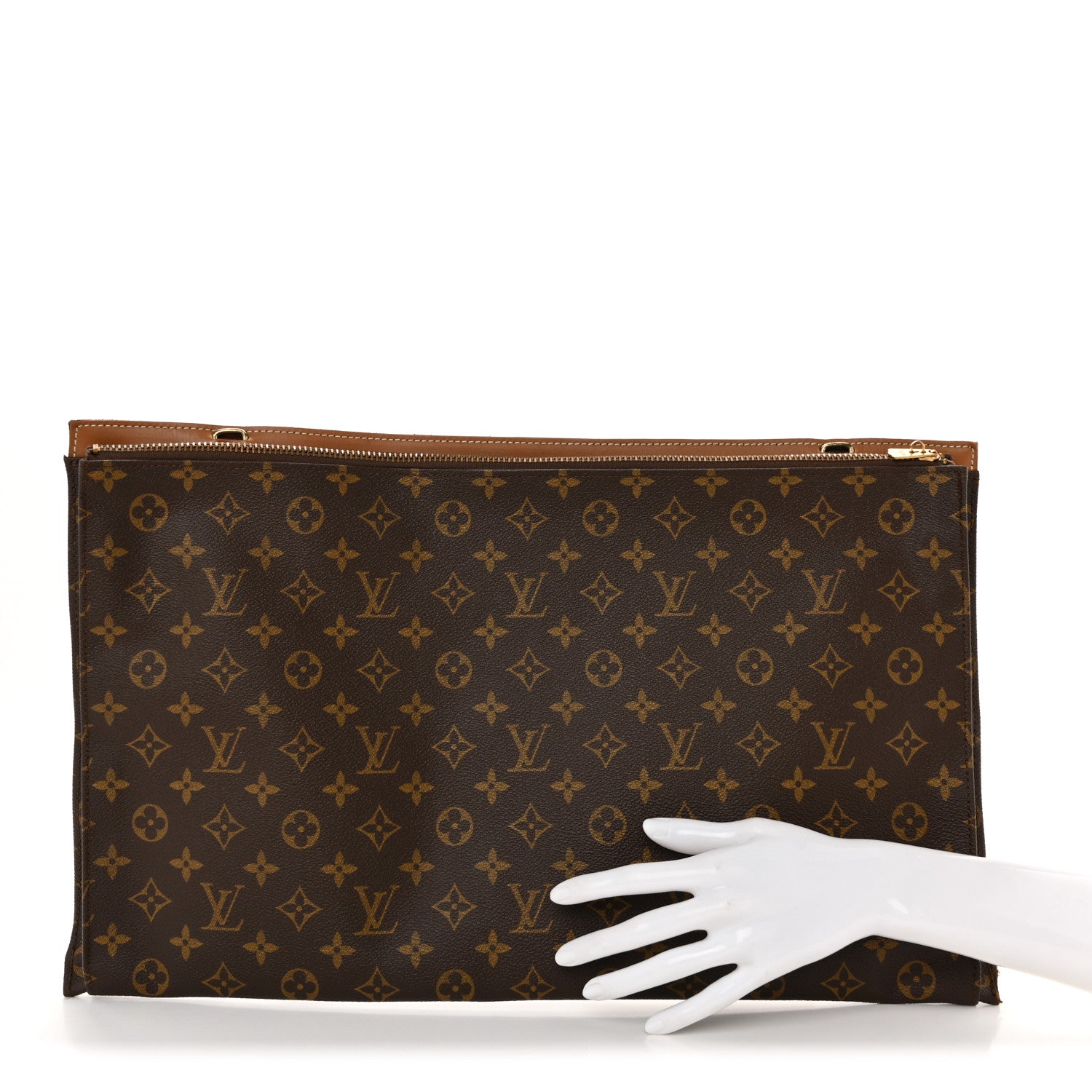 Louis Vuitton ケース Louis Vuitton Monogram Pouch Luggage Insert 1805489 – FASHIONPHILE
