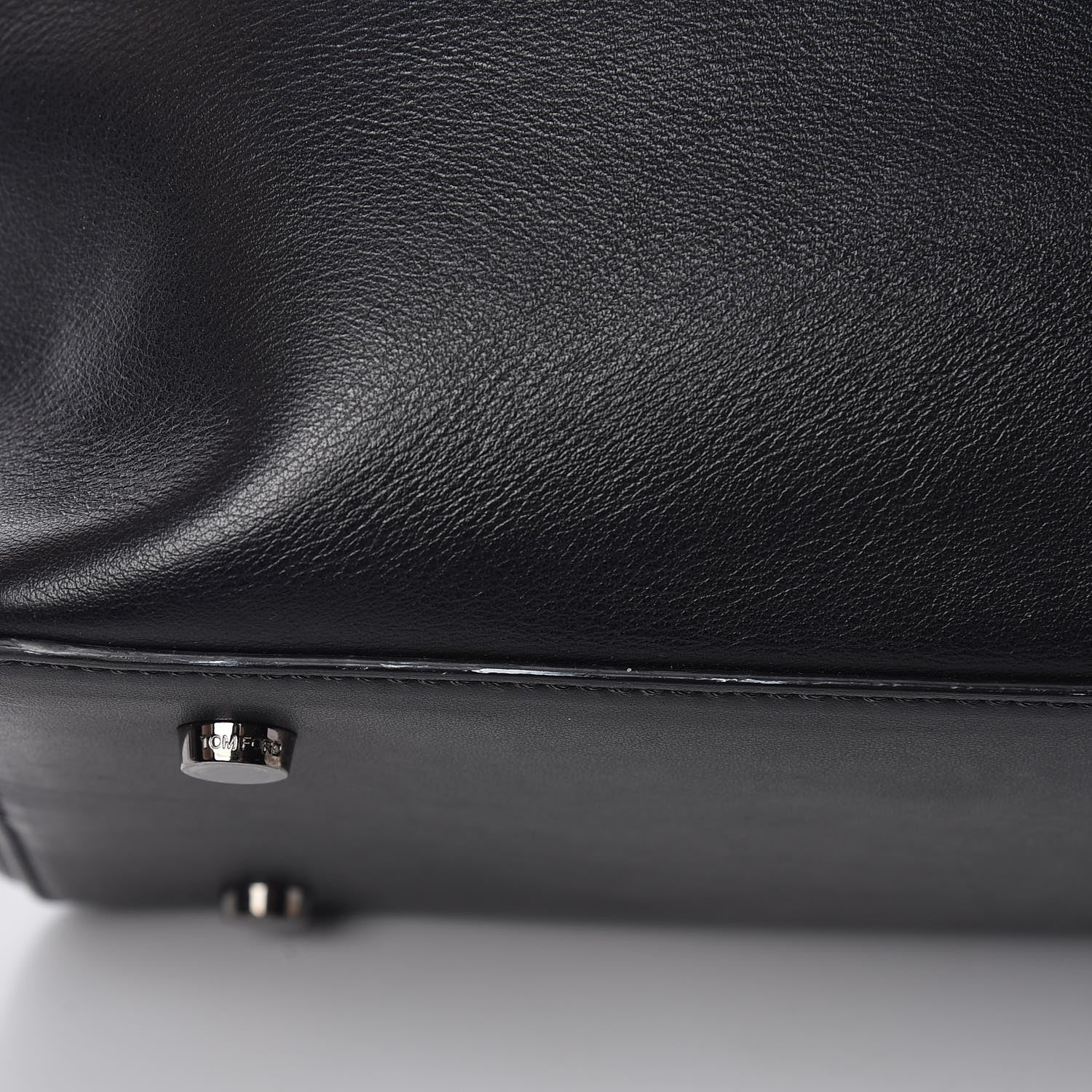 Tom Ford Calfskin Satchel Black 8 of 11