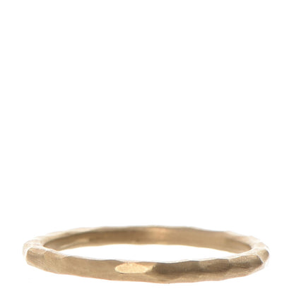 Tiffany 18K Yellow Gold Paloma Picasso Hammered Ring 5.25 1 of 7