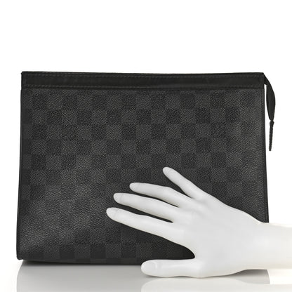 Louis Vuitton Damier Graphite Pochette Voyage MM 2 of 10