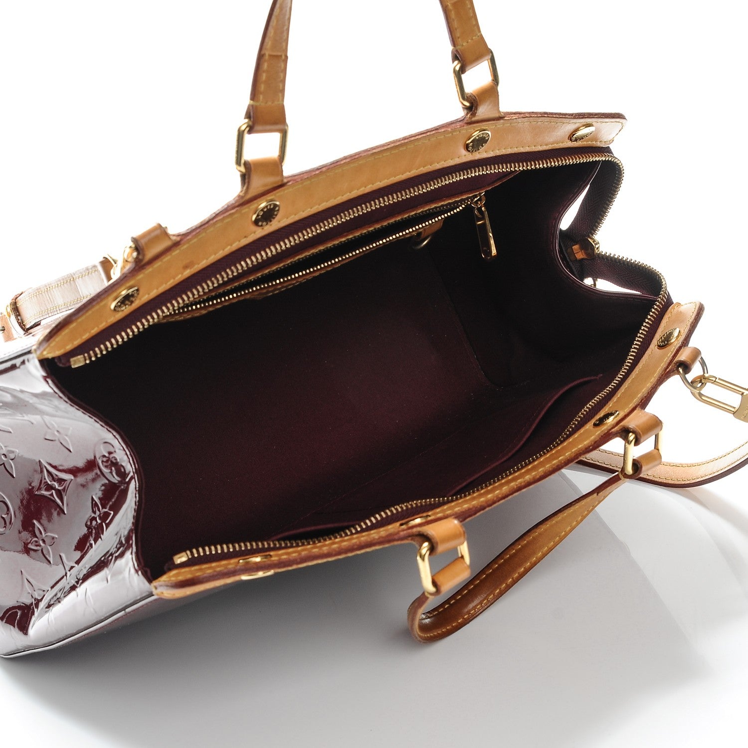 Louis Vuitton Vernis Brea MM Amarante 5 of 12