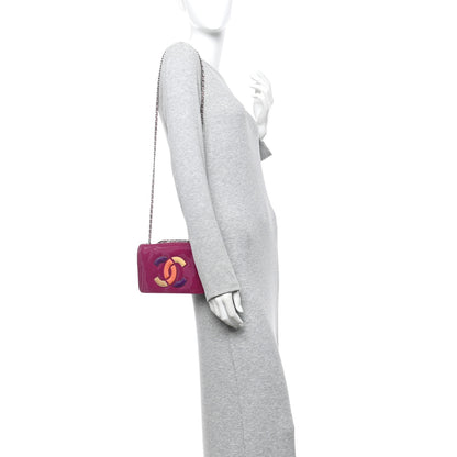 Chanel Vinyl Lipstick Flap Viole 2 of 9