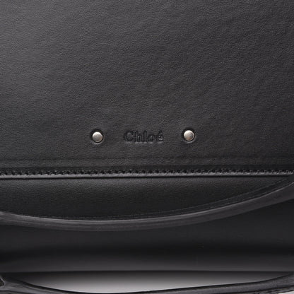 Chloe Shiny Calfskin Medium Annie Shoulder Bag Black 10 of 10