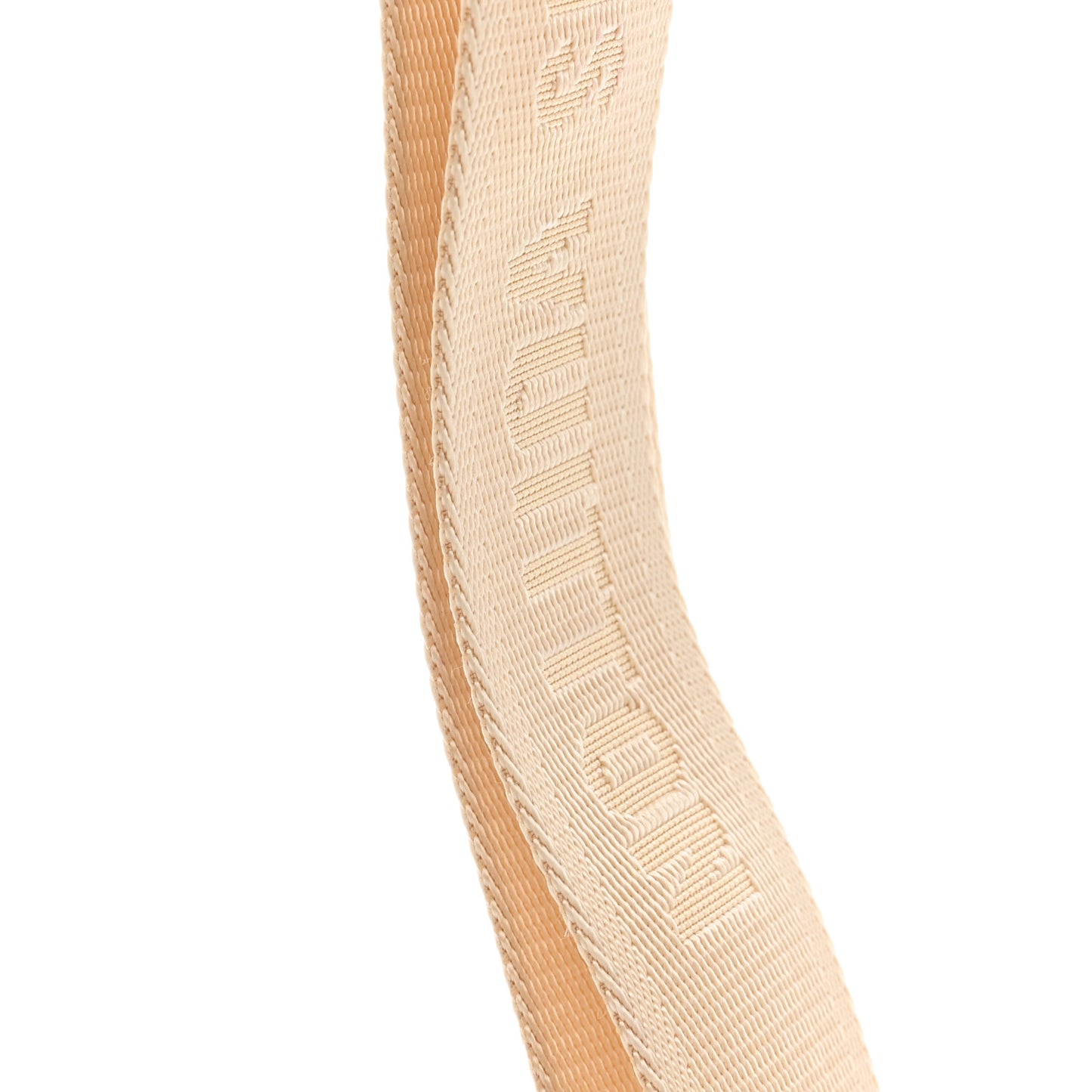 Jacquard Monogram Adjustable Shoulder Strap New Creme