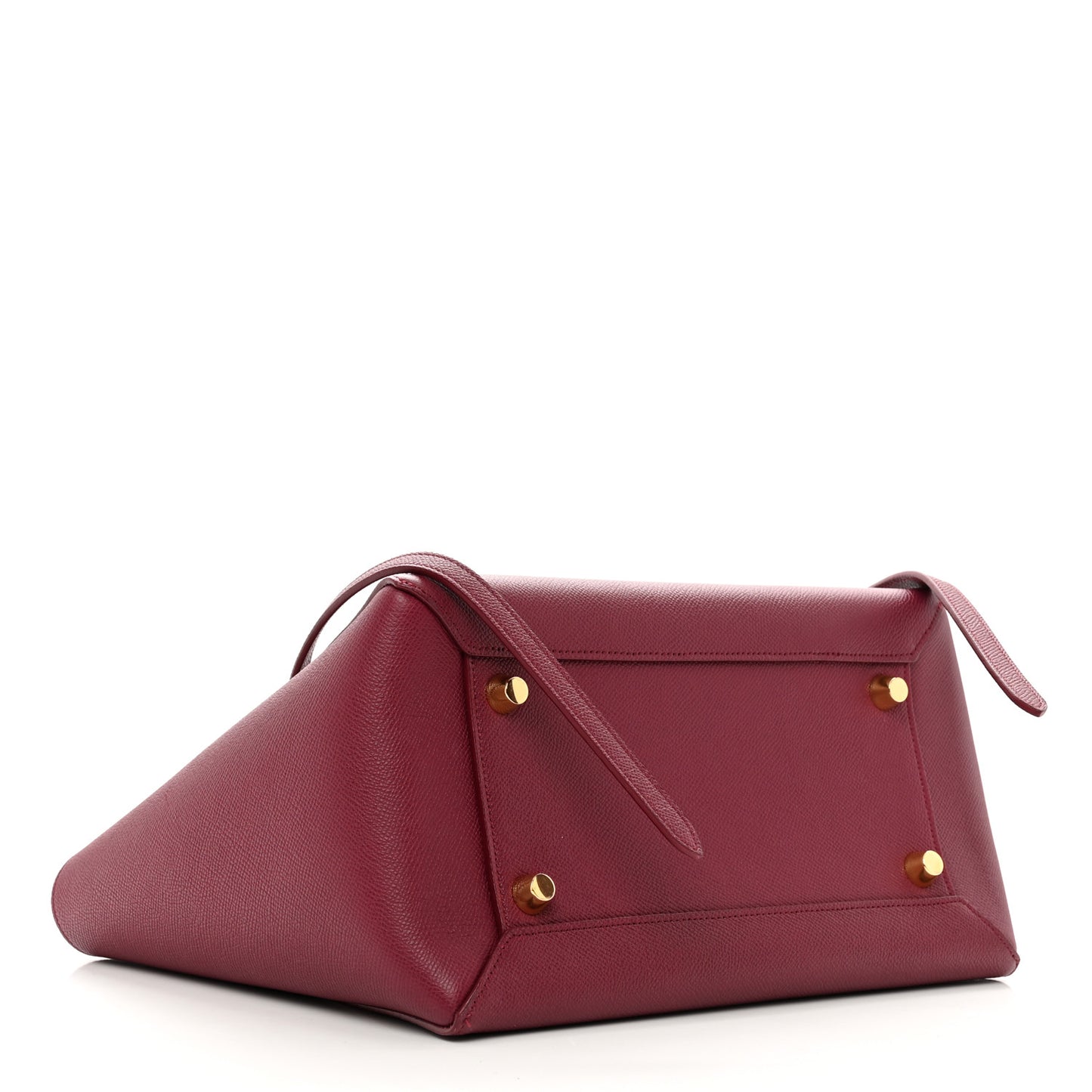 Grained Calfskin Mini Belt Bag Plum